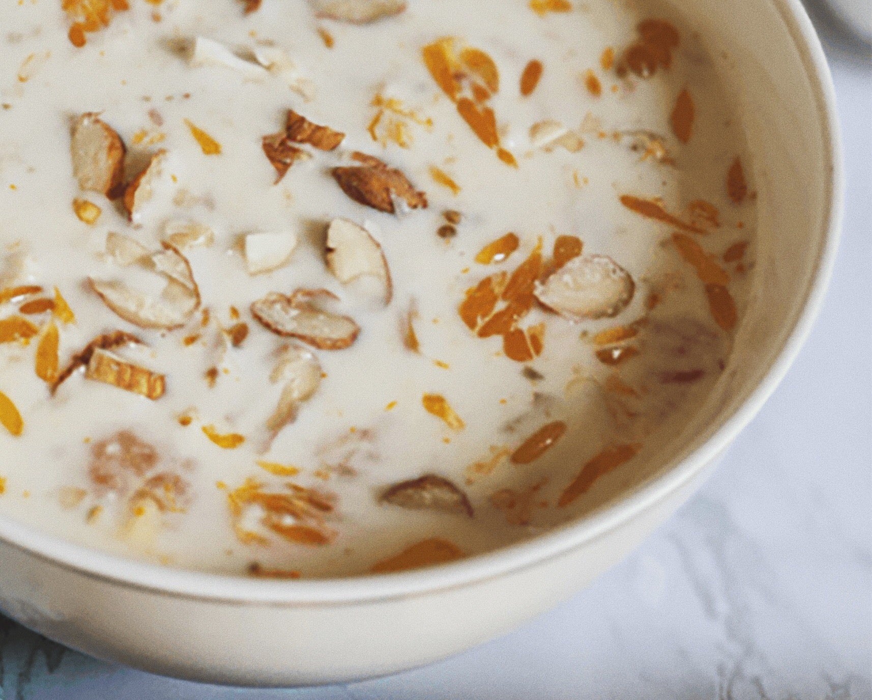 Cooking for Yule: Orange Kheer